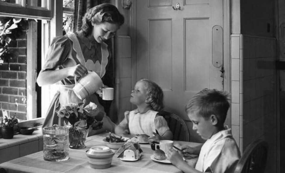 På midten av 1940-tallet startet en babyboom som varte til etter 1960. I 1946 ble det født mer enn 70.000 barn i Norge, en rekord som står fremdeles. Bildet er fra 1950. Foto: NTB scanpix På midten av 1940-tallet startet en babyboom som varte til etter 1960. I 1946 ble det født mer enn 70.000 barn i Norge, en rekord som står fremdeles. Bildet er fra 1950. Foto: NTB scanpix