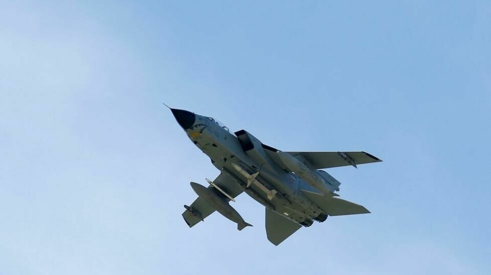 Et Tornado-fly under Trident Juncture-øvelse.