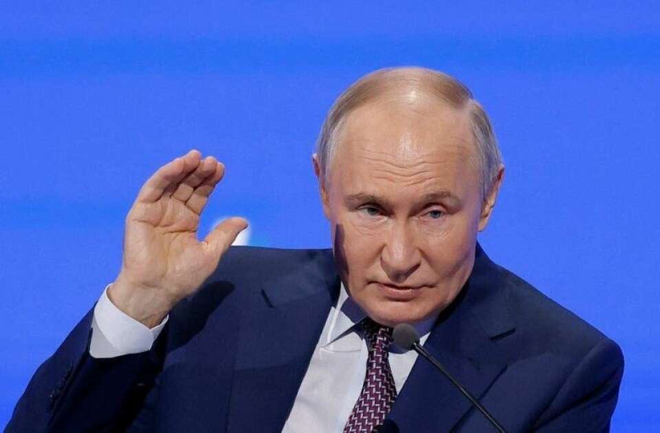 Russlands president Vladimir Putin har regien på blodbadet i Ukraina, og viser foreløpig ingen tegn til å stanse de ufattelige lidelsene, og inngå varig fred. REUTERS/Maxim Shemetov/Pool Russlands president Vladimir Putin har regien på blodbadet i Ukraina, og viser foreløpig ingen tegn til å stanse de ufattelige lidelsene, og inngå varig fred. REUTERS/Maxim Shemetov/Pool Foto: Reuters/NTB