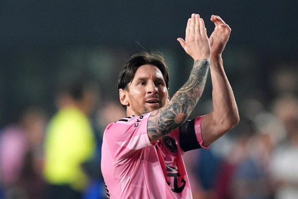 Lionel Messi scoret vinnermålet for Inter Miami.