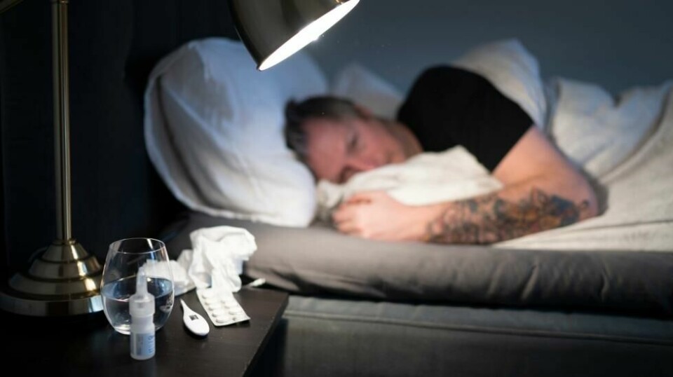 Det ser ut som vinterens første influensatopp er bak oss, men det kan komme en ny, advarer FHI. Det er to influensavirus i omløp samtidig, i tillegg til covid-19 og RS-virus. Illustrasjonsfoto: Gorm Kallestad / NTB