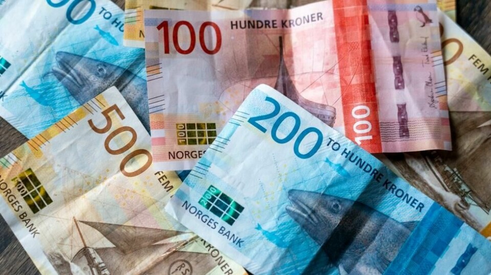 Illustrasjonsbilde av norske kronesedler. Foto: Gorm Kallestad / NTB
