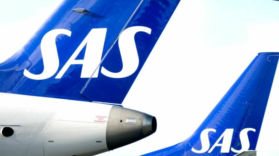 SAS går ikke med på flyklagenemndas avgjørelse om å betale erstatning .Foto: Gorm Kallestad / NTB scanpix