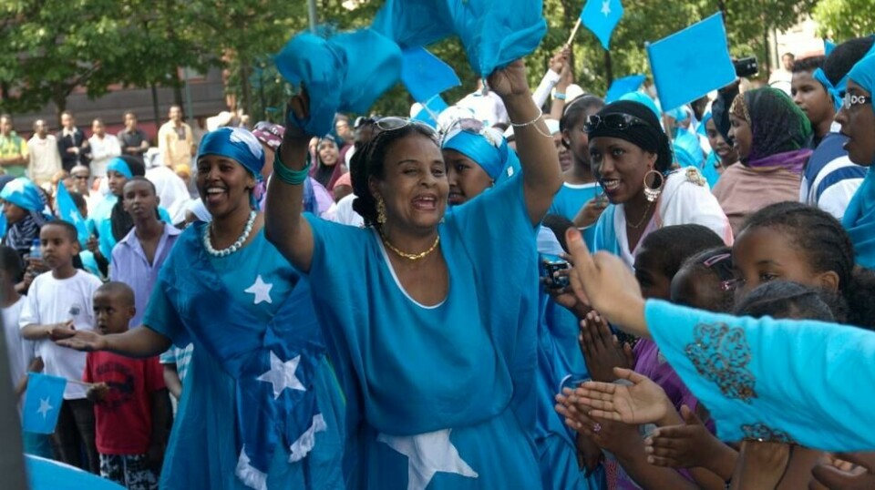 Arkivfoto fra 2009, da norsk-somaliere feiret Somalias nasjonaldag i Vaterlandsparken i Oslo. Foto: Morten Holm / NTB Scanpix