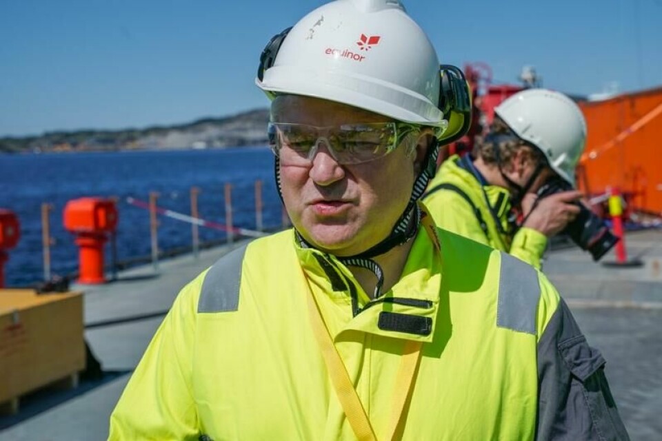 Konserndirektør Equinor Fornybar Pål Eitrheim sier det er tøffe tider, men vil ikke kalle det krise.
