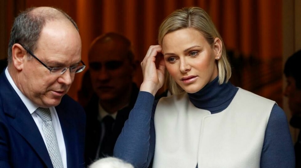 Prinsesse Charlene skulle bare på en kort reise til Sør-Afrika, men slik ble det ikke. Her er hun avbildet sammen med ektemannen prins Albert II av Monaco.