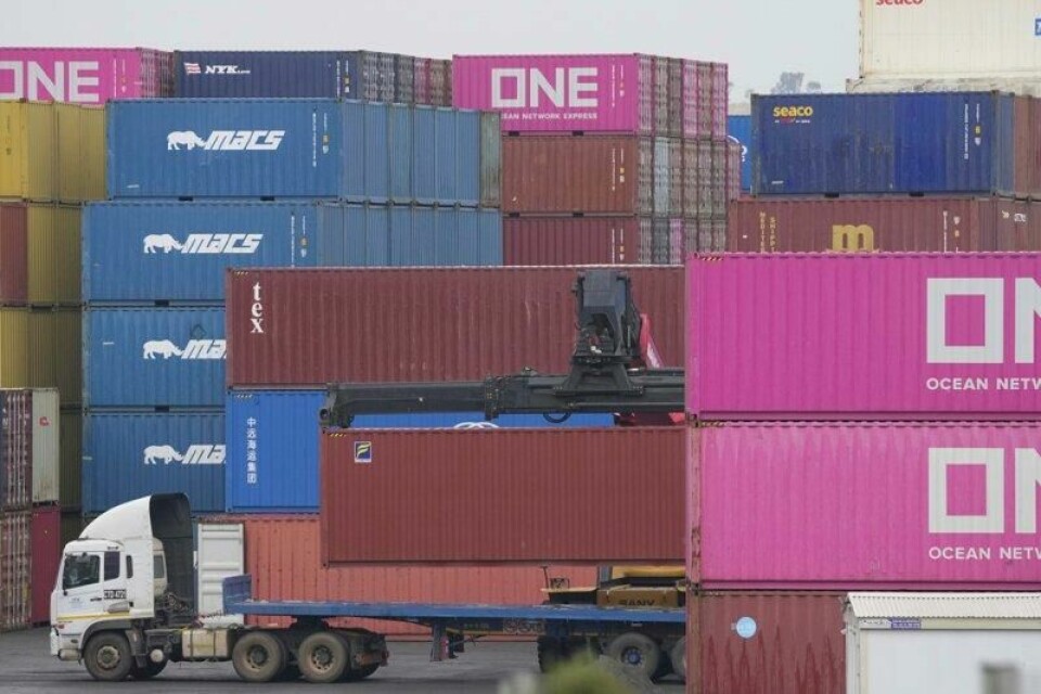 Sør-Afrika er blant de afrikanske landene som rammes hardt av Donald Trumps nye tollmur. Her fra havnen i Johannesburg.