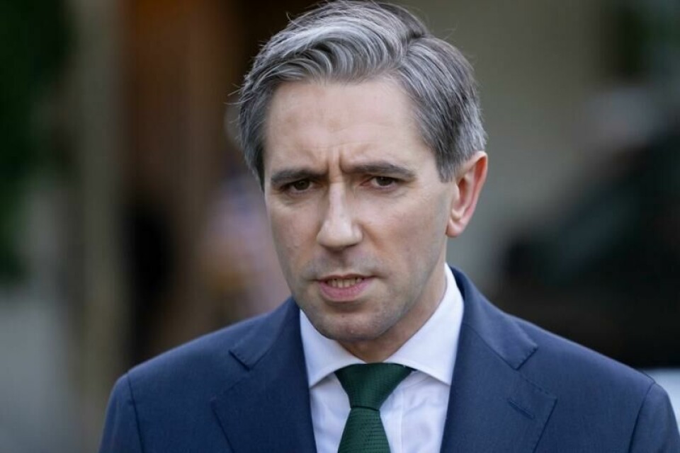 Irlands statsminister Simon Harris. Arkivfoto: Ben Curtis / AP / NTB