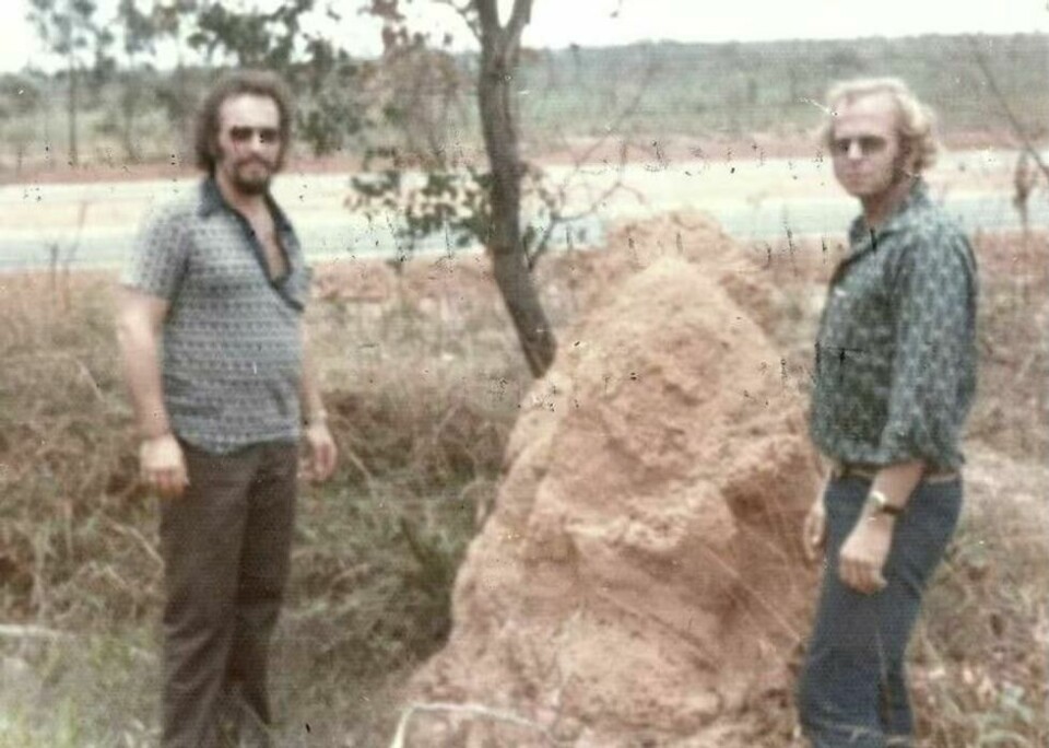 Tidligere U.S. Marshall Michael Dyke er skråsikker på at det ikke er Anglin-brødrene som er avbildet på fotografiet fra Brasil. Tidligere U.S. Marshall Michael Dyke er skråsikker på at det ikke er Anglin-brødrene som er avbildet på fotografiet fra Brasil. Foto: HISTORY CHANNEL