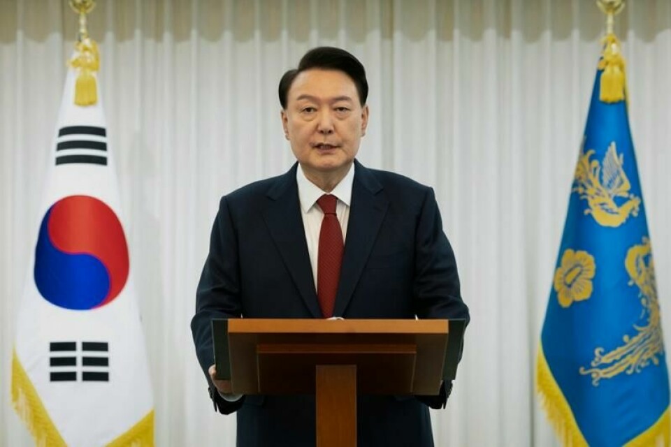 Sør-Koreas president Yoon Suk-yeol møtte ikke opp da riksrettssaken mot ham startet tirsdag.