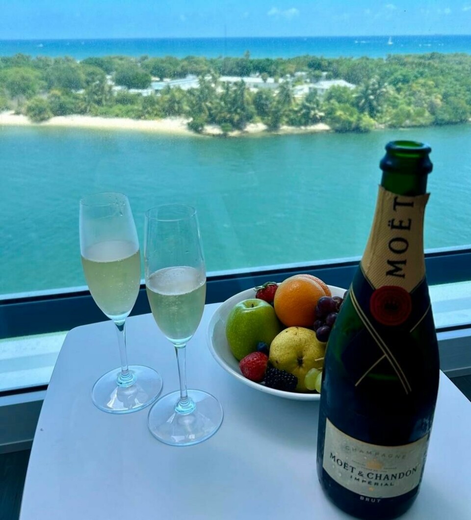 Fordelen med cruise er å våkne opp nye steder hver morgen. Fordelen med cruise er å våkne opp nye steder hver morgen. Foto: Ingrid Elle / Kapital Reise