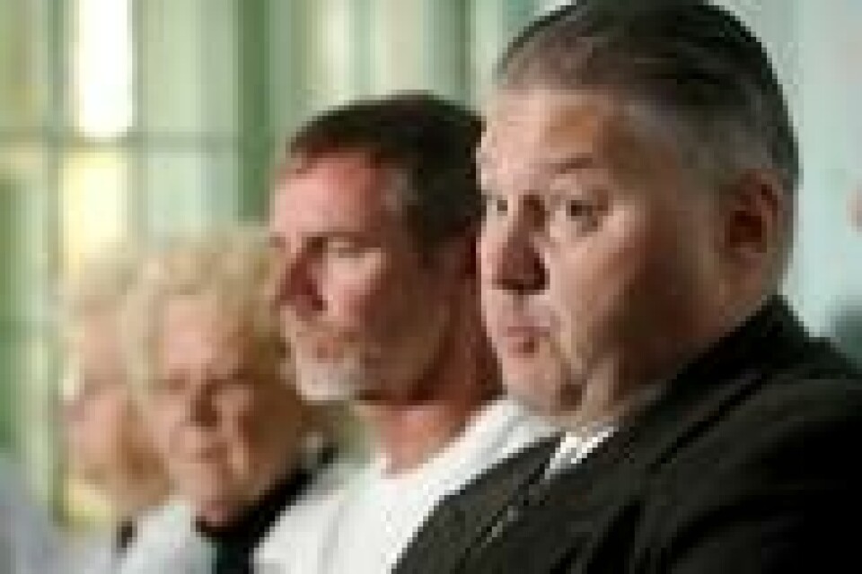 Tidligere U.S. Marshal Michael Dyke møtte til en pressekonferanse i 2012 da det var 50 år siden den historiske flukten. Tidligere U.S. Marshal Michael Dyke møtte til en pressekonferanse i 2012 da det var 50 år siden den historiske flukten. Foto: Reuters / Noah Berger