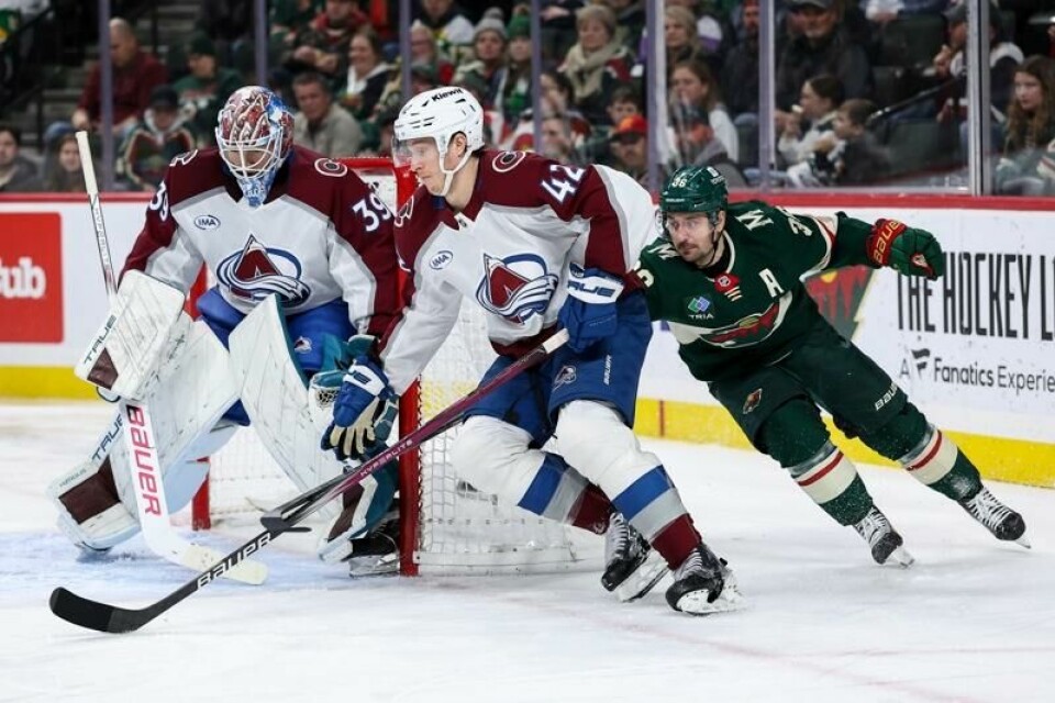 Mats Zuccarello og Minnesota Wild ble et par nummer for små mot Colorado Avalanche i NHL-oppgjøret torsdag kveld. Gjestene vant hele 6-1.