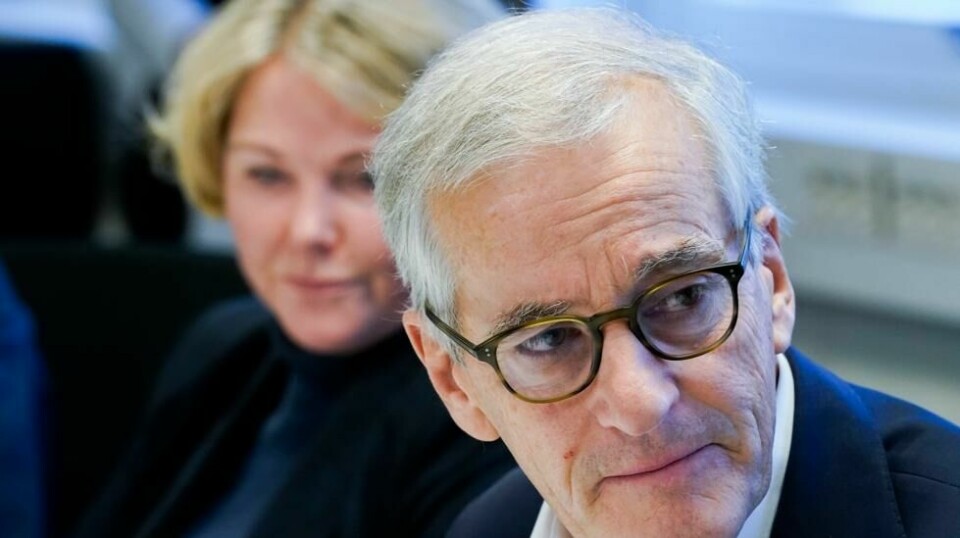 Norge jobber døgnet rundt for å få nordmenn ut av Gazastripen, understreker Jonas Gahr Støre. Foto: Lise Åserud / NTB