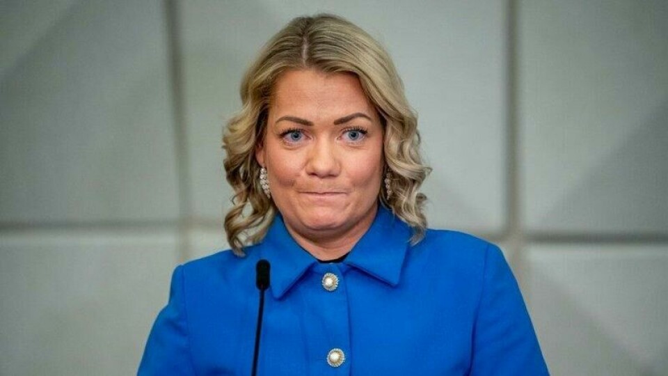 Sandra Borch (Sp) erkjenner at uttalelsen om kokain kan oppfattes som desinformasjon.