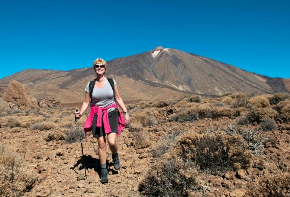 Nordmenn ønsker i stadig større grad å oppleve natur og aktivitet på Kanariøyene - her en vandretur på Tenerife. Nordmenn ønsker i stadig større grad å oppleve natur og aktivitet på Kanariøyene - her en vandretur på Tenerife. Foto: Turespaña