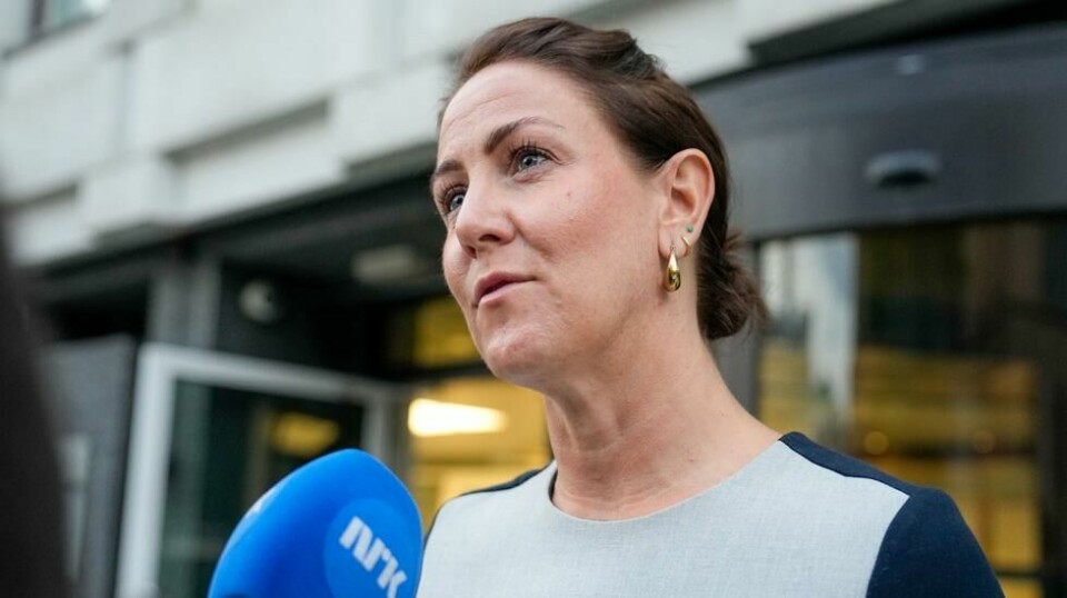 Arbeids- og inkluderingsminister Tonje Brenna (Ap) griper inn med tvungen lønnsnemnd i Akademikernes streik. Foto: Beate Oma Dahle / NTB