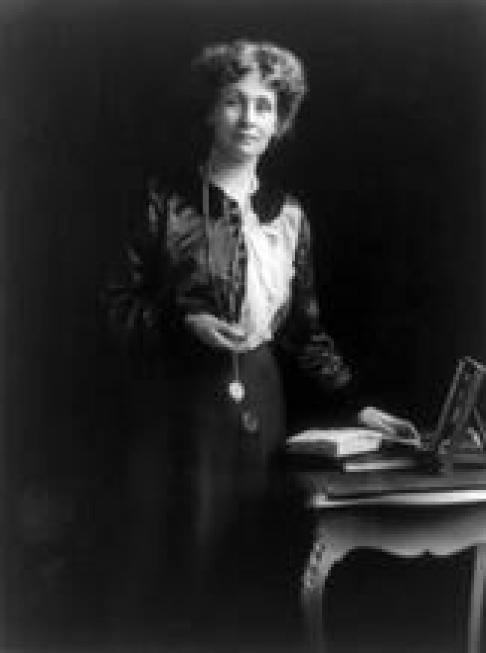 I 1999 navnga magasinet Time Emmeline Pankhurst som en av de 100 viktigste personer på 1900-tallet. Foto: Matzene/Wikimedia I 1999 navnga magasinet Time Emmeline Pankhurst som en av de 100 viktigste personer på 1900-tallet. Foto: Matzene/Wikimedia