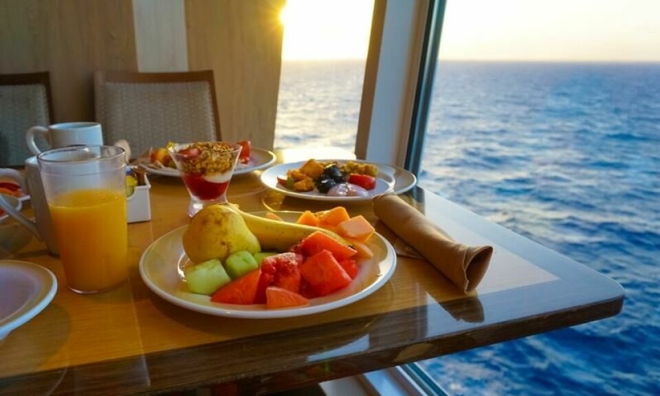 Det frister kanskje å ta med seg noe å bite i ut av cruiseskipet på utflukt, men det forbyr cruiseselskapene. Det frister kanskje å ta med seg noe å bite i ut av cruiseskipet på utflukt, men det forbyr cruiseselskapene. Foto: Solarisys / Shutterstock / NTB