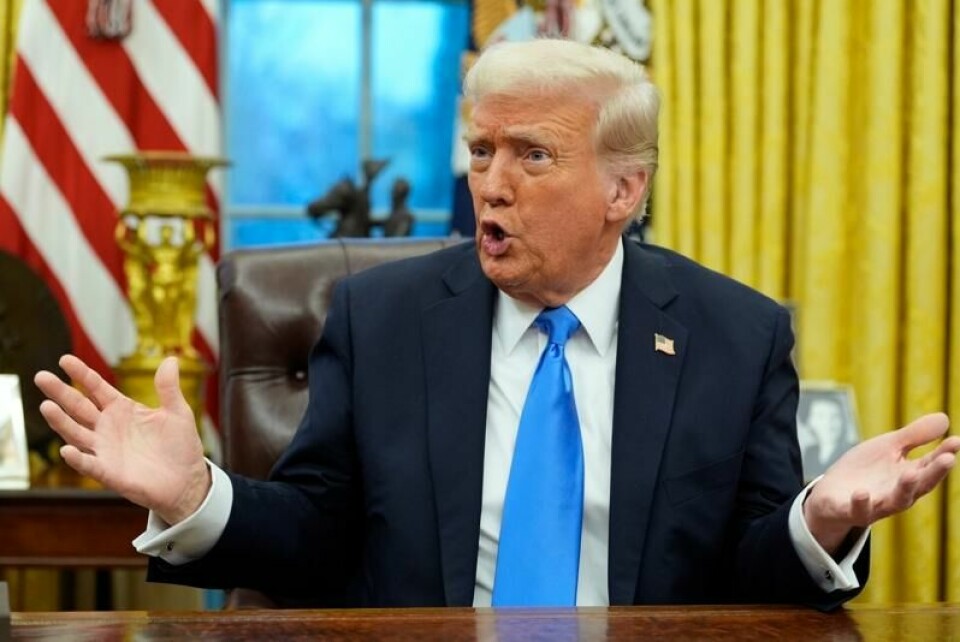 USAs president Donald Trump nektet nyhetsbyrået AP fra å være til stede i Det ovale kontor tirsdag. Årsaken er at nyhetsbyrået ikke vil følge ordren om å omtale Mexicogolfen som Amerikagolfen.