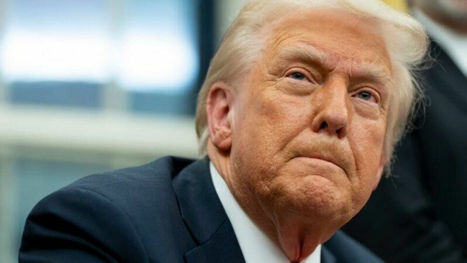 USAs president Donald Trump.