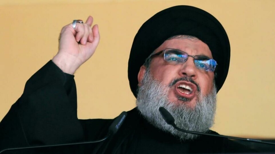 Hizbollahs leder Hassan Nasrallah ble drept i angrepene mot den libanesiske hovedstaden Beirut i natt. Foto: Hassan Ammar / AP / NTB