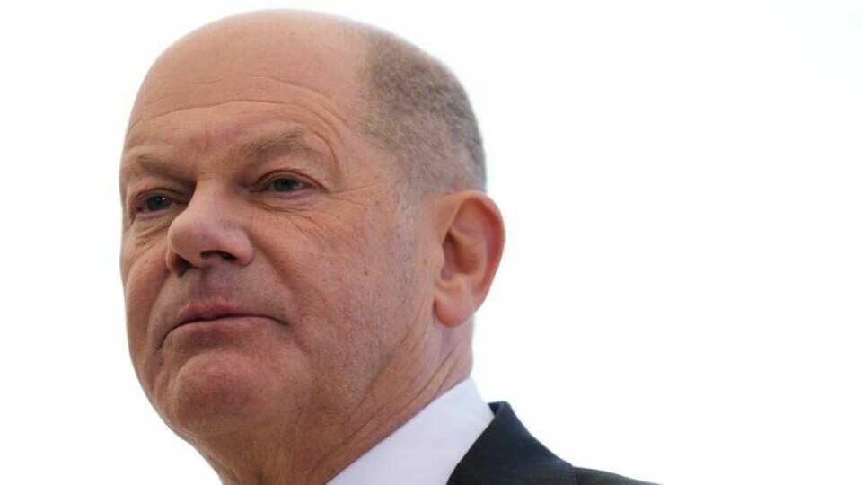 Tysklands statsminister Olaf Scholz.