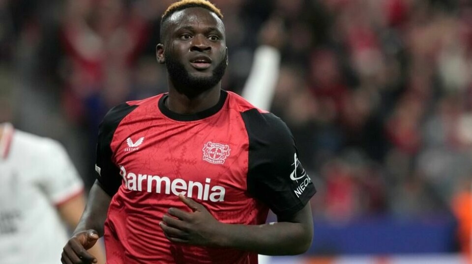 Victor Boniface og resten av det nigerianske landslaget er strandet i Libya. Foto: Michael Probst / AP Photo / NTB.