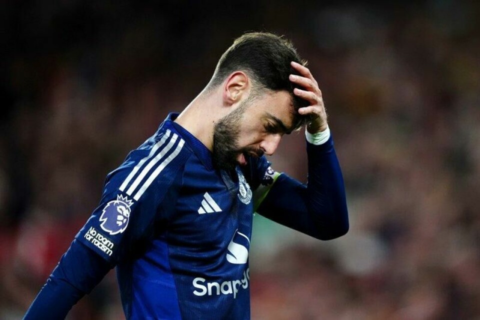 Lite stemmer for Bruno Fernandes og Manchester United om dagen.