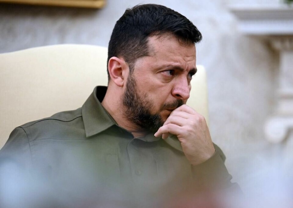 Ukrainas president Volodymyr Zelenskyj sier landet sender flere styrker til Kharkiv i forbindelse med den russiske offensiven. Ukrainas president Volodymyr Zelenskyj sier landet sender flere styrker til Kharkiv i forbindelse med den russiske offensiven. Foto: Jim Watson / AFP / NTB