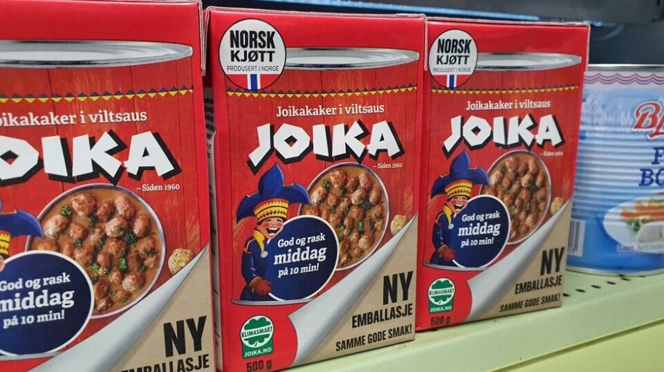 Joika ble ny i februar. Men nå stilles det moralske spørsmål ved produktets utseende.