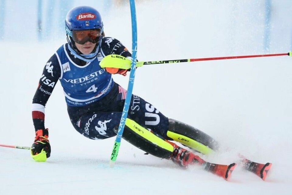 Mikaela Shiffrin tok karrierens 100. verdenscupseier i Sestriere.