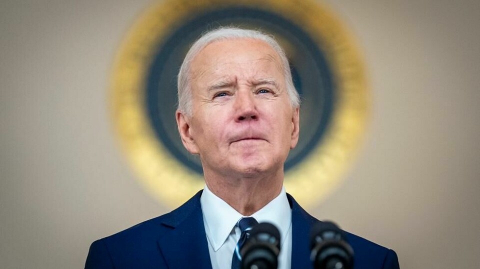 Ifølge Joe Biden bærer Vladimir Putin det fulle ansvaret for Navalnyjs død. Foto: Andrew Harnik / AP / NTB