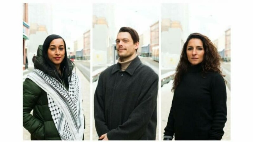 Sofia Rana, Knut Hagen og Shadi Ghanfili mener bruken av bestillingsrapporter er et symptom på et større problem i dagens politiske klima. Sofia Rana, Knut Hagen og Shadi Ghanfili mener bruken av bestillingsrapporter er et symptom på et større problem i dagens politiske klima. Foto: Antirasistisk Senter