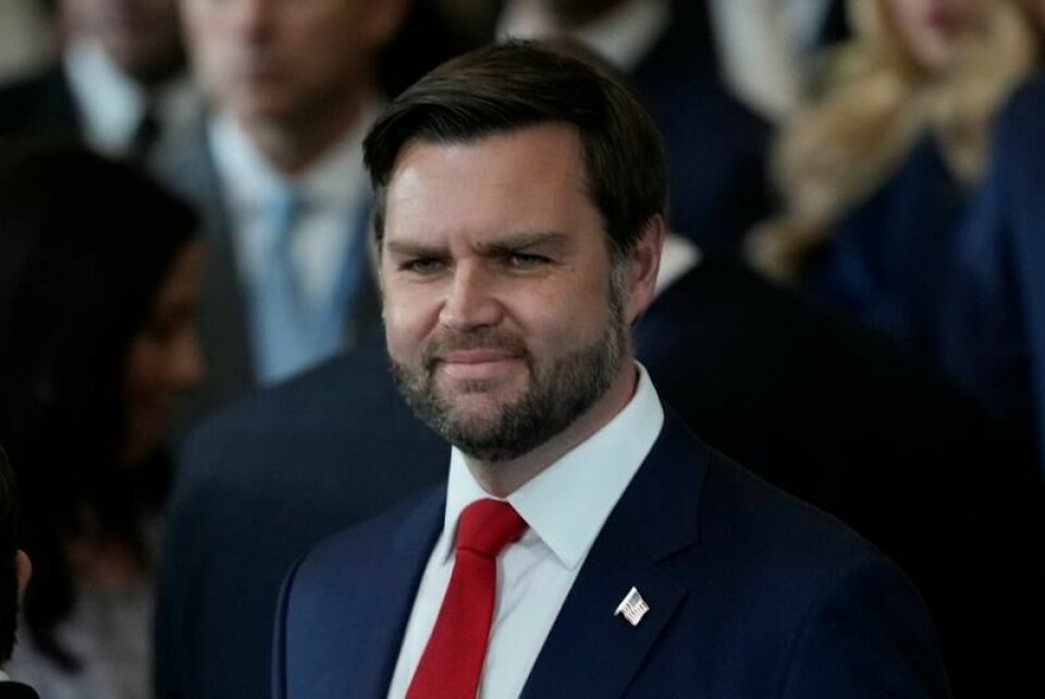 USAs 50. visepresident, J.D. Vance, er tatt i ed.