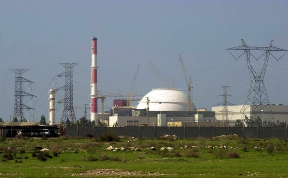 Iran og europeiske land holdt nye atomsamtaler mandag. De omtales som konstruktive av begge parter. På bildet er et reaktorbygg på atomkraftverket i Bushehr i Iran.