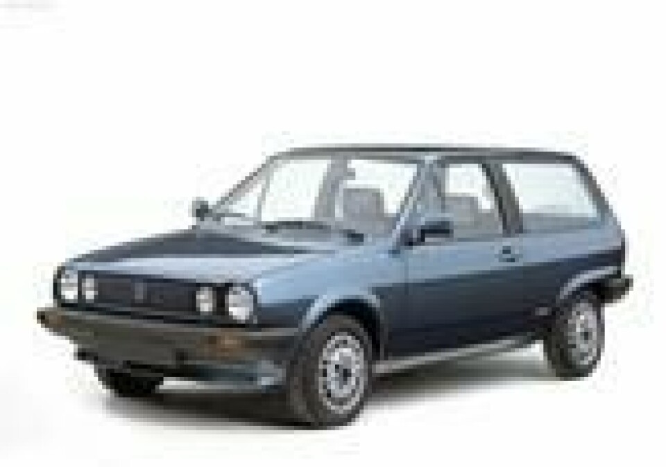 VW Polo på 80-tallet var noe ganske annet en i dag... VW Polo på 80-tallet var noe ganske annet en i dag...