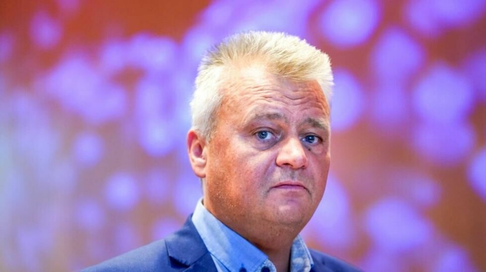 Forbundsleder Jørn Eggum i Fellesforbundet. Foto: Terje Pedersen / NTB