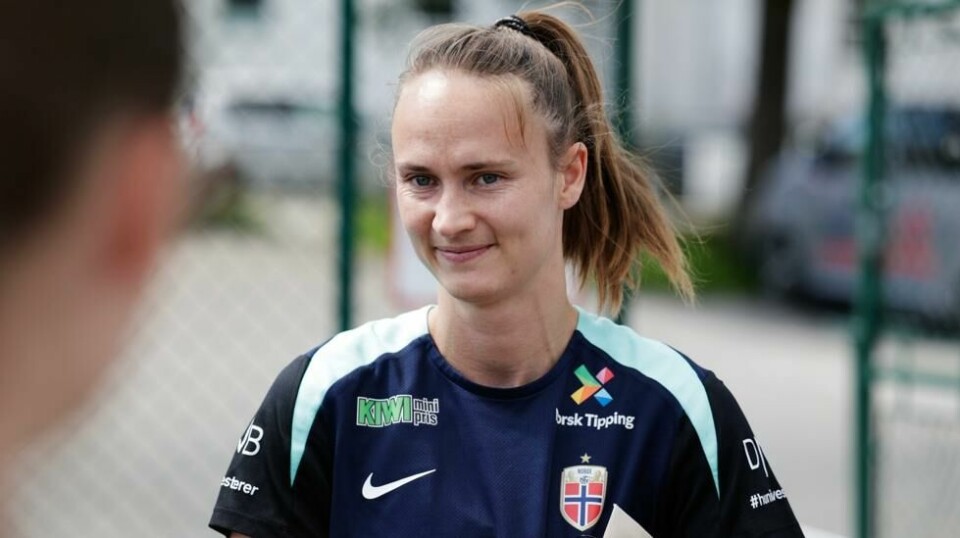 Caroline Graham Hansen scoret for Barcelona lørdag.
