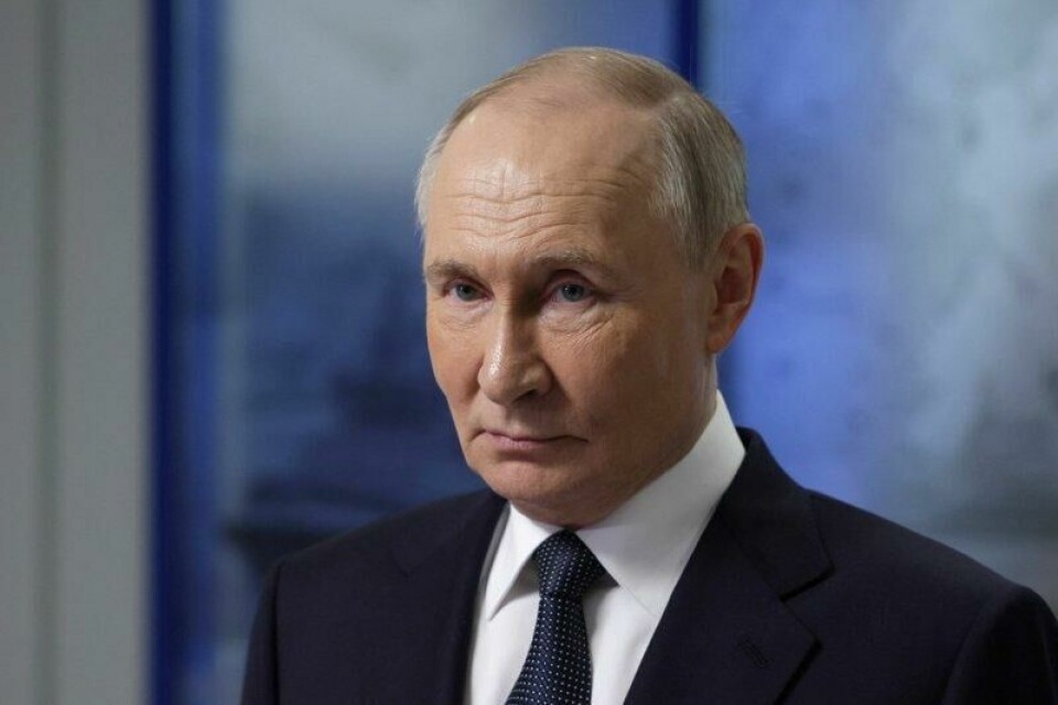 - Det er en fare for at Putin forregner seg og gjør feiltrinn som får Trump til å vende seg mot ham. Men neppe langsiktig. Jeg tror ikke Trump har tenkt å la Ukraina komme i veien for hans ønske om å ha et godt forhold til Russland. Han ser Putin som en vinner, akkurat som han selv, sier professor Hilmar Mjelde. (Sputnik/Gavriil Grigorov/Pool via REUTERS )