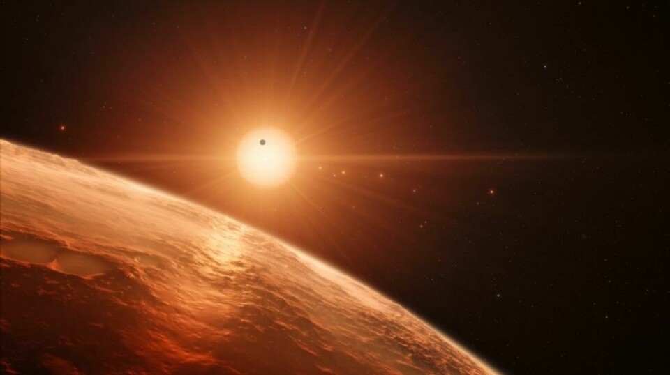 Planetene kalles såkalte exoplaneter. Illustrasjonsfoto.