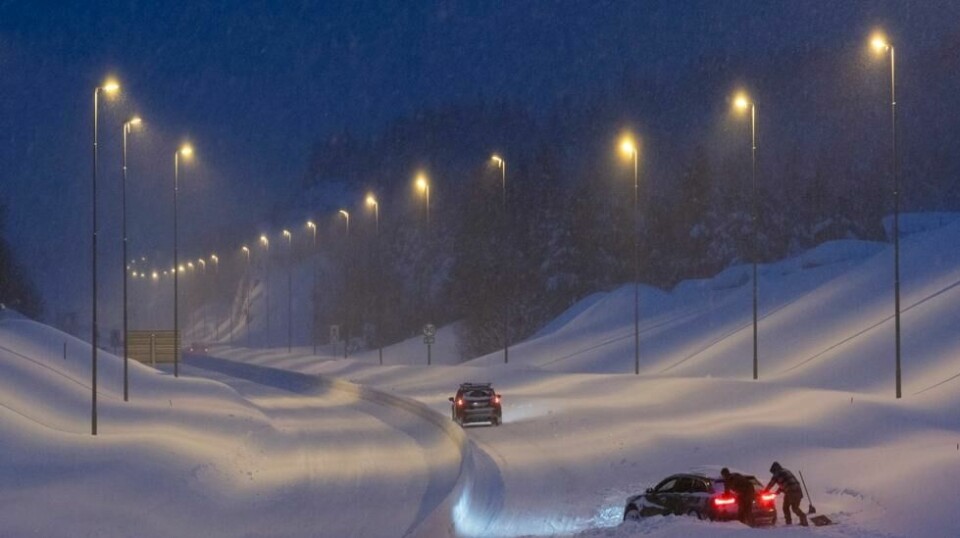 Meteorologisk Institutt har sendt ut gult farevarsel fra svenskegrensen til Kongsberg og fra Moss i sør til Hadeland i nord. Arkivfoto: Tor Erik Schrøder / NTB