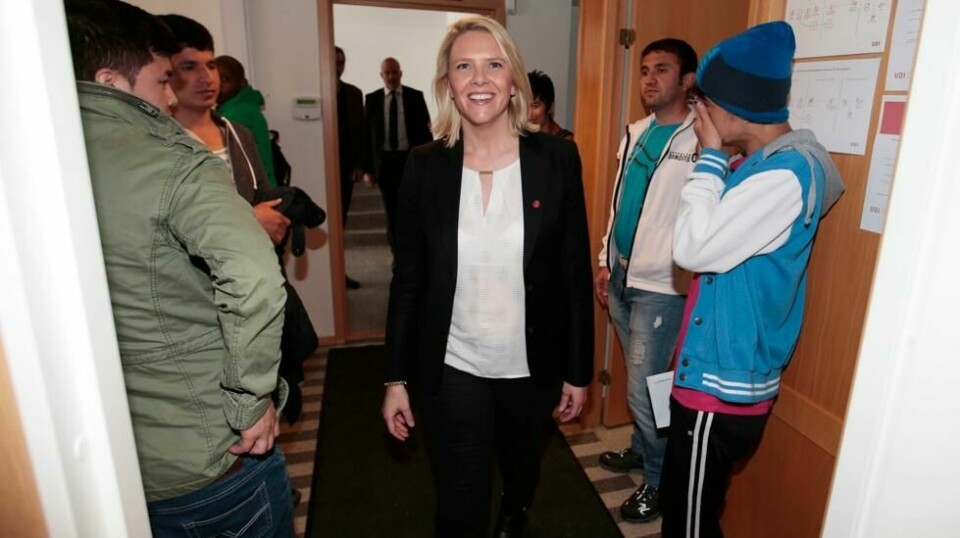 Innvandrings- og integreringsminister Sylvi Listhaug (Frp), som er i permisjon.