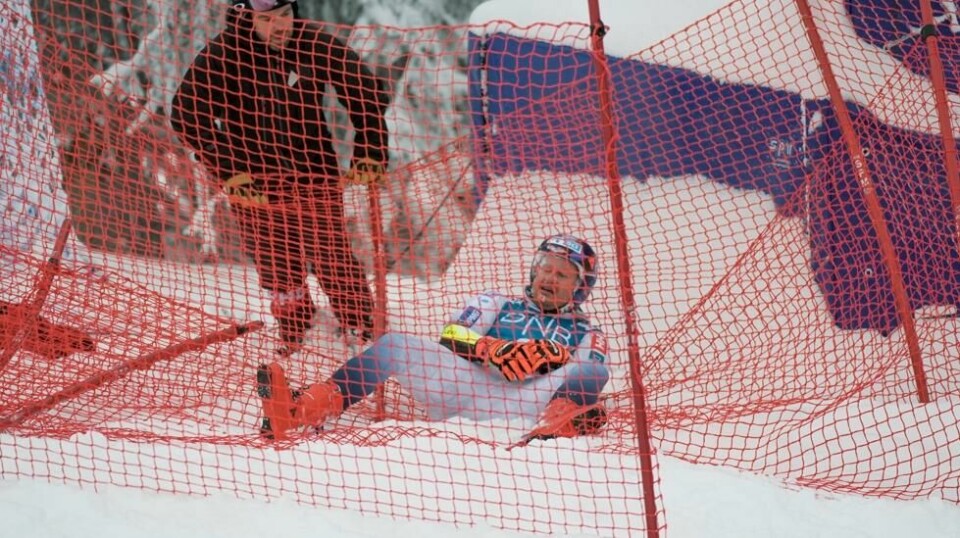 Adrian Smiseth Sejersted kjørte ut i Kvitfjell. Foto: Stian Lysberg Solum / NTB
