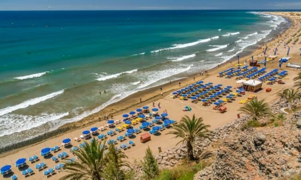 Mange nordmenn reiser blant annet til Playa del Ingles på Gran Canaria om vinteren. Foto: Colourbo.com Mange nordmenn reiser blant annet til Playa del Ingles på Gran Canaria om vinteren. Foto: Colourbo.com
