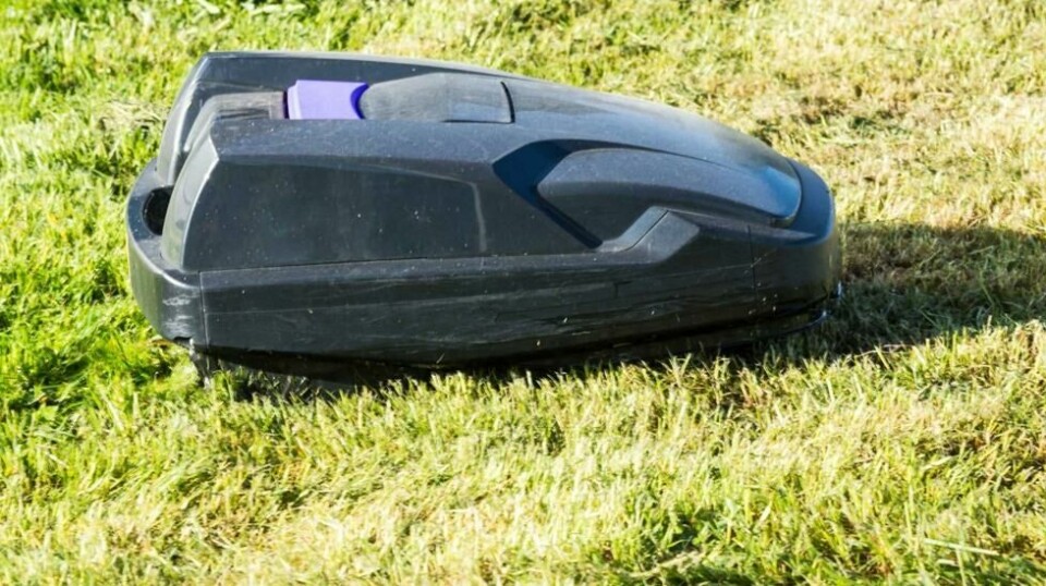 De automatiske gressklipperne har blitt norske hageeieres nye bestevenn. Mens du selv sover eller er på ferie eller jobb, kjører robotgressklipperen rundt i hagen og sørger for at gresset alltid har perfekt lengde. Men robotgressklipperen har også blitt et yndet tyveriobjekt. Foto: Colourbox.com.