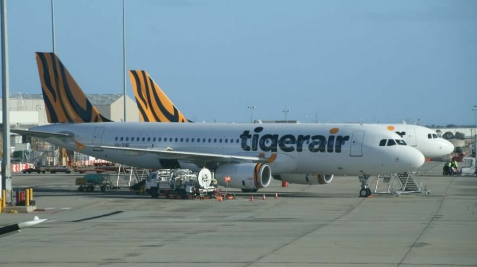 Tigerair Australia går til topps på ny kåring av verdens billigste selskaper. Her ser vi en Airbus A320 fotografert på Melbourne flyplass i 2014. Foto: Wikimedia Commons