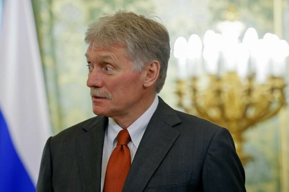 Kreml-talsperson Dmitrij Peskov sier at Russland anser EUs opprustningsplan som en trussel mot Russland.