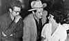 James Dean, Rock Hudson og Elizabeth Taylor under innspillingen av «Giganten» (1956). Foto: AP