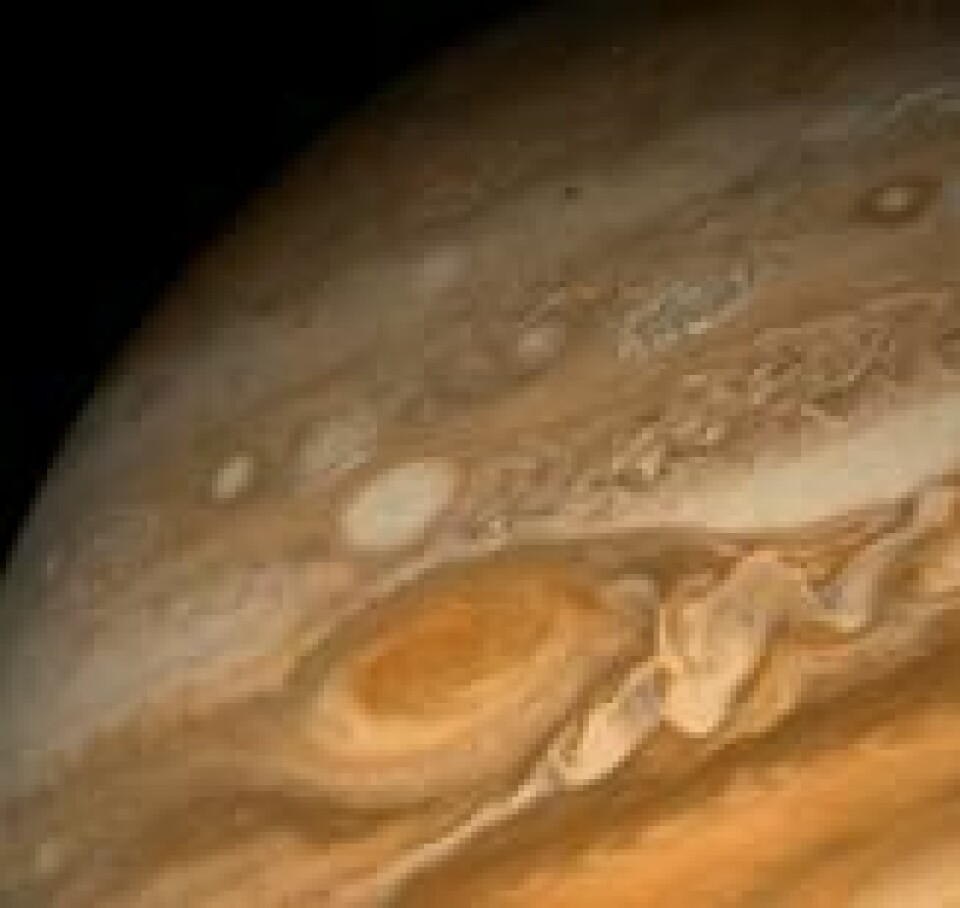 De to sondene passerte begge Jupiter første halvår 1979, og sendte hjem 33.000 bilder av solsystemets største planet, og dens fem største måner. Foto: Nasa. De to sondene passerte begge Jupiter første halvår 1979, og sendte hjem 33.000 bilder av solsystemets største planet, og dens fem største måner. Foto: Nasa.